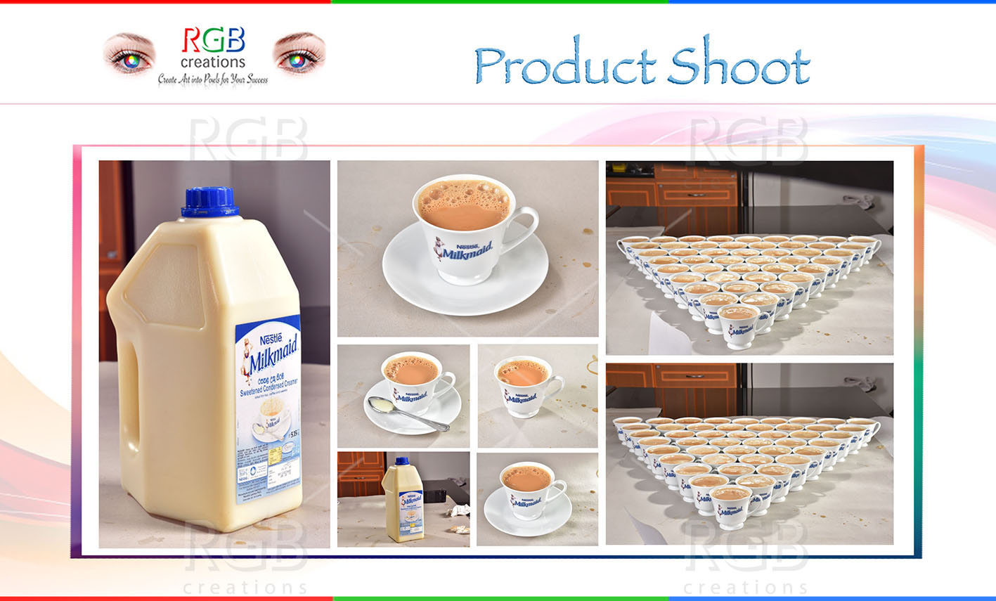 Milkmaid Product Shoot